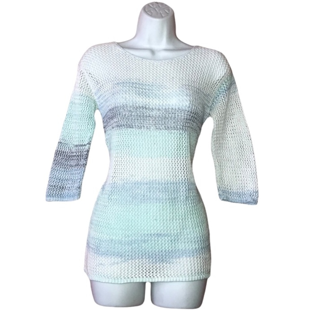 Pure Jill Open Knit Multi Colored Sweater - Women’s XS